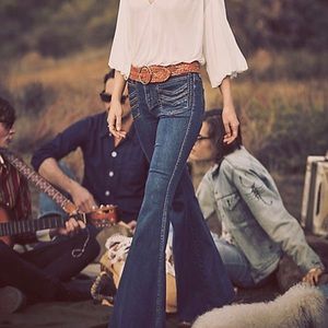 Free People flare jeans